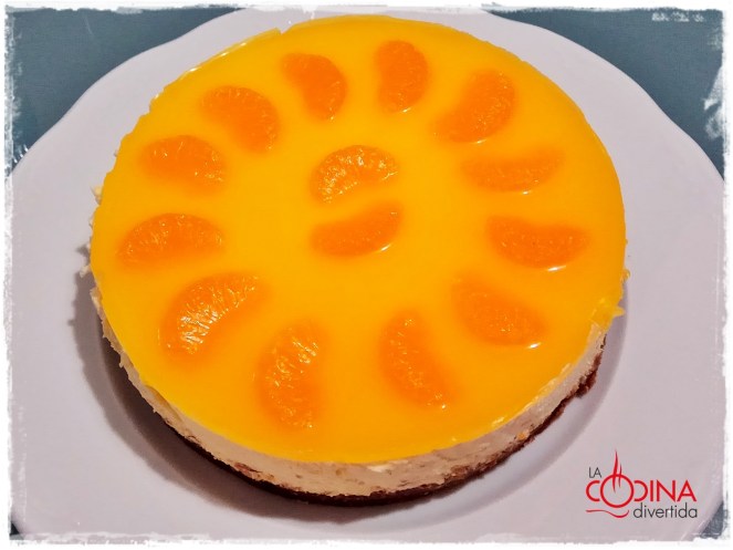 tarta de mandarina sin horno