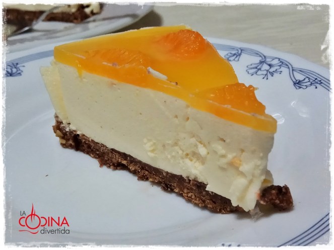 tarta de mandarina sin horno
