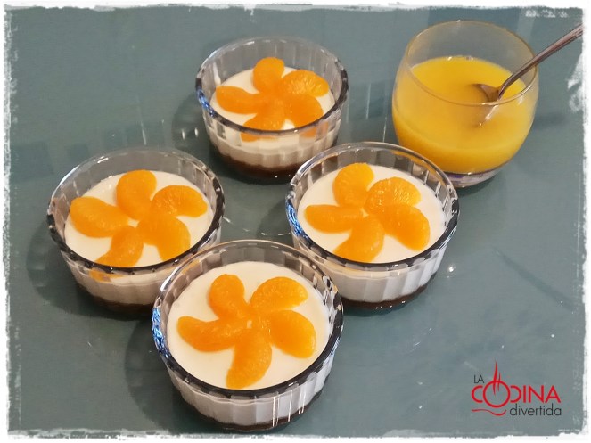 tarta de mandarina sin horno