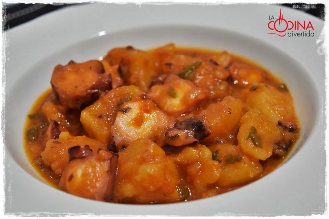 patatas con pulpo la cocina divertida