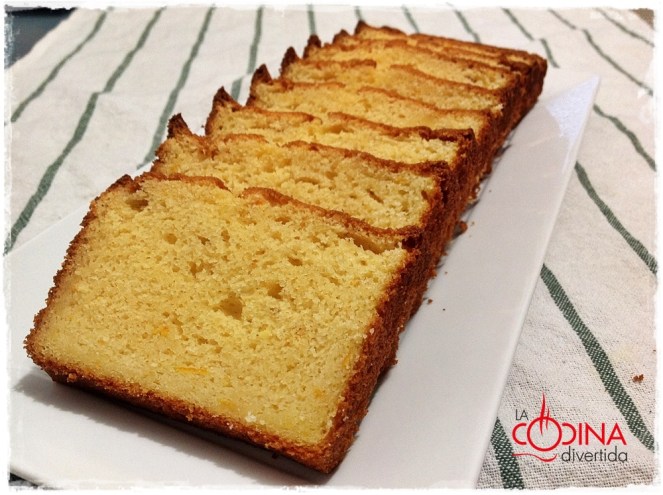 bizcocho jugoso de naranja