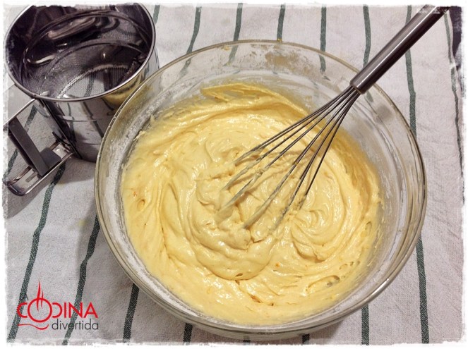 bizcocho jugoso de naranja