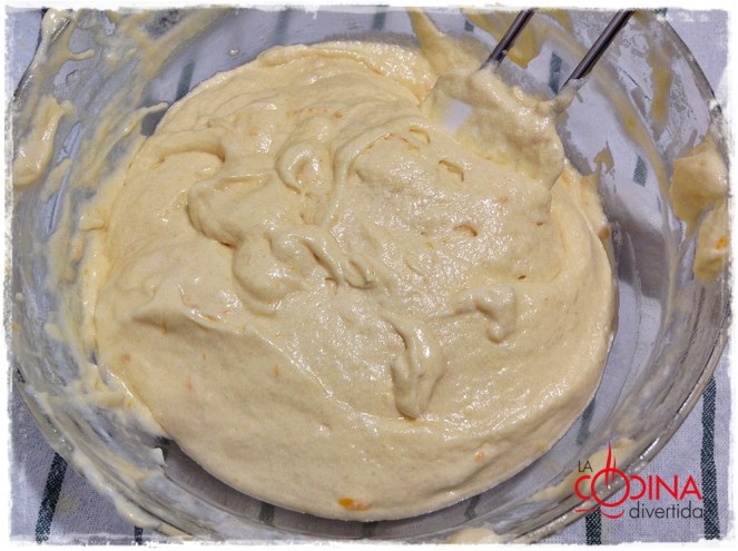 bizcocho jugoso de naranja