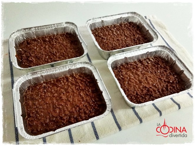 Turrón de chocolate casero