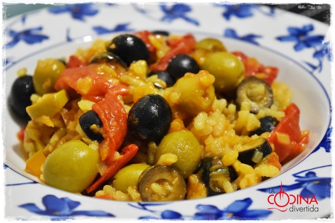 arroz con aceitunas