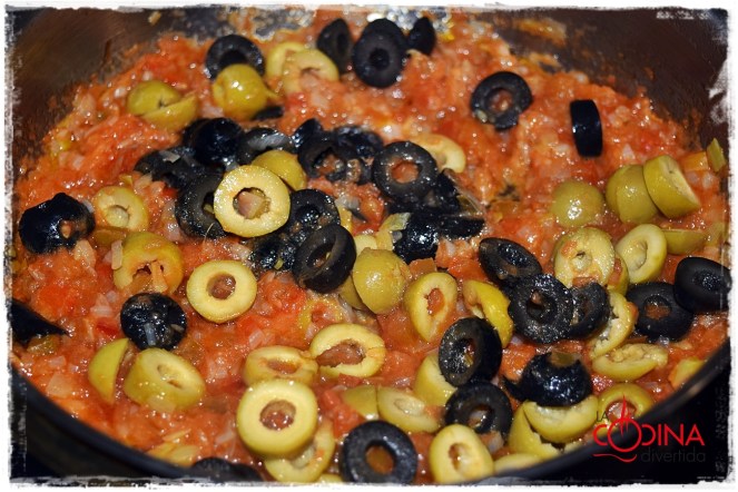 arroz con aceitunas