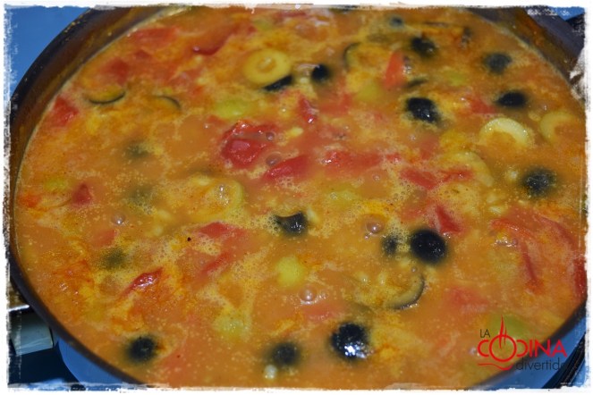 arroz con aceitunas