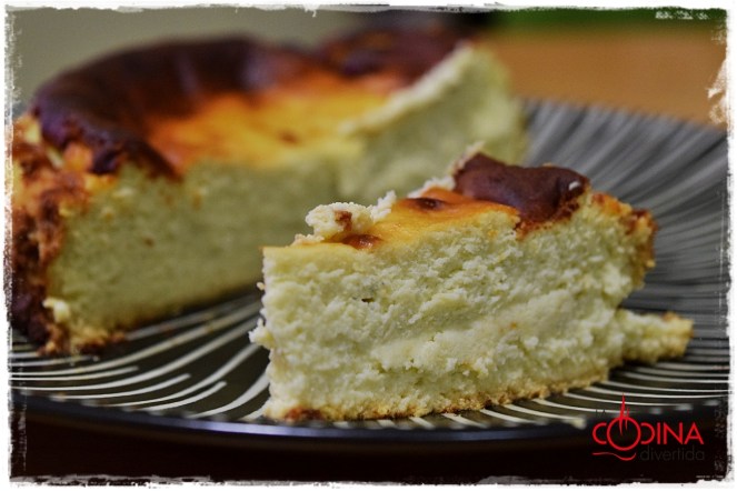 tarta de queso azul