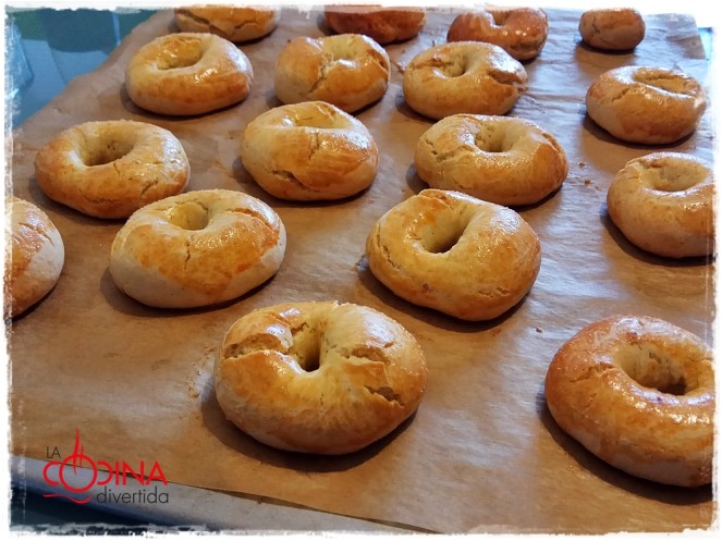Rosquillas de San Isidro tontas y listas