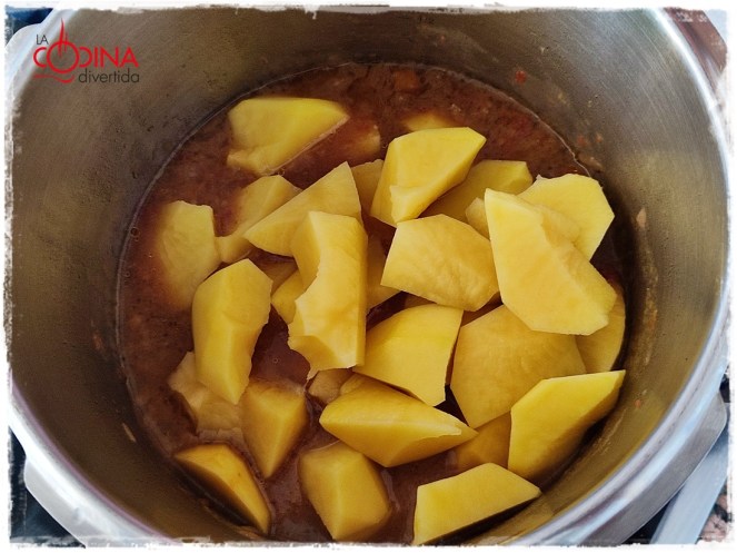carrilleras guisadas con patatas