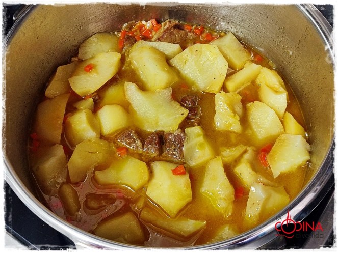 carrilleras guisadas con patatas