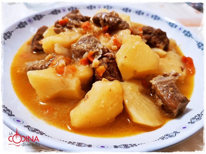 carrilleras guisadas con patatas