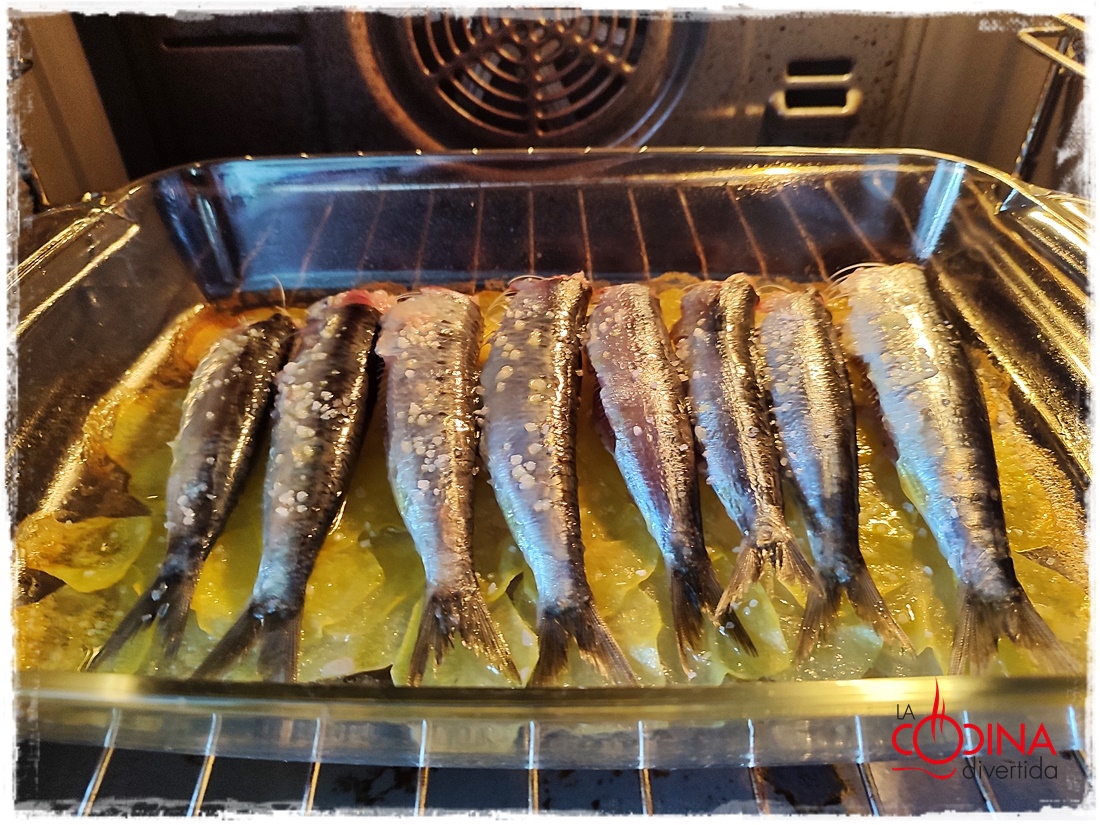 sardinas al limon en horno