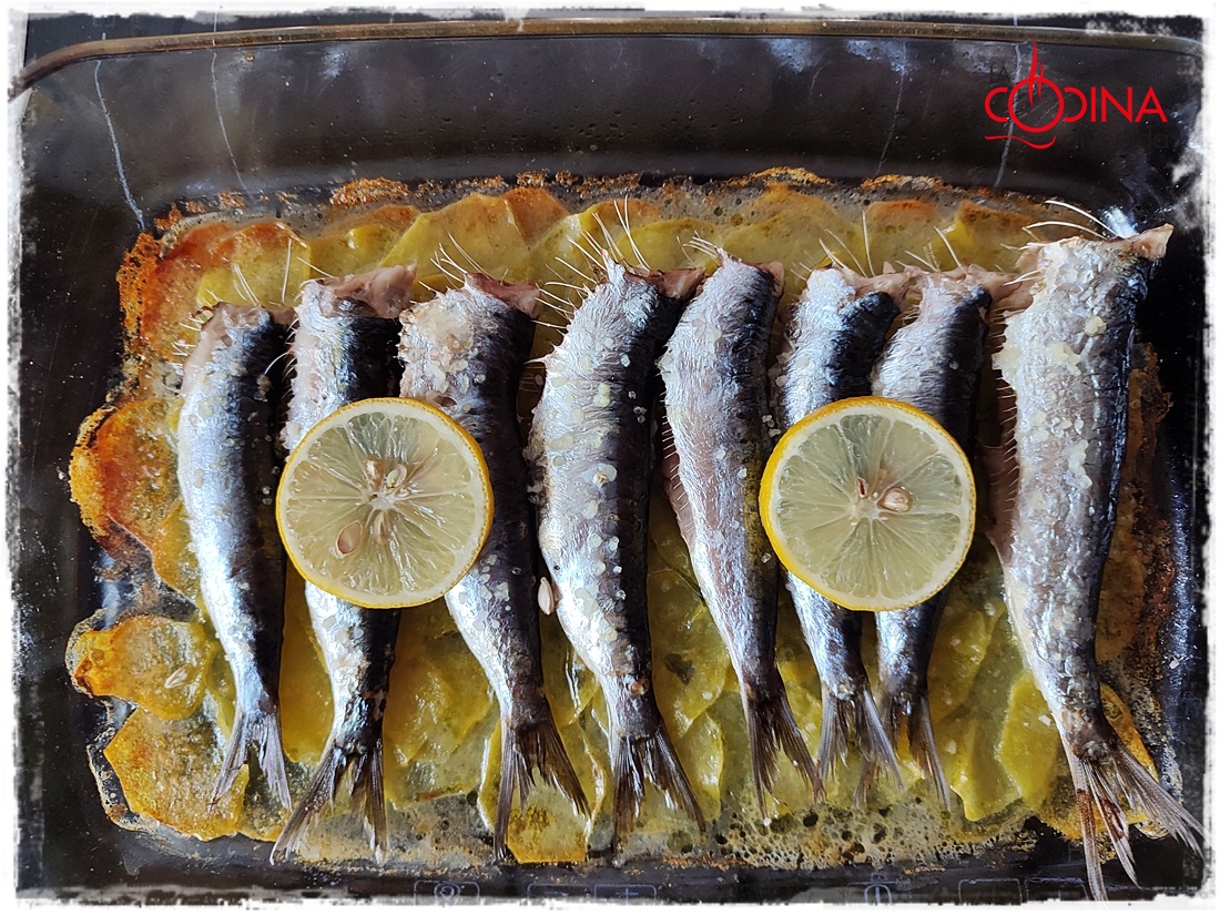 sardinas al limon en horno